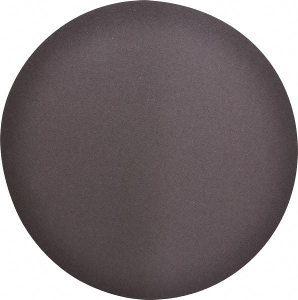 Merit Abrasives - 12" Diam, 80 Grit Aluminum Oxide Adhesive PSA Disc - Coarse Grade, Black, Cloth Backing, Flexible, Use with Stationary Disc Sanders - Exact Tool & Supply