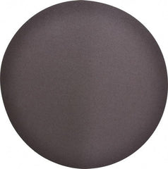 Merit Abrasives - 12" Diam, 80 Grit Aluminum Oxide Adhesive PSA Disc - Coarse Grade, Black, Cloth Backing, Flexible, Use with Stationary Disc Sanders - Exact Tool & Supply