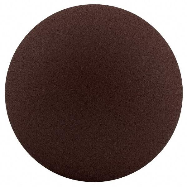 Merit Abrasives - 12" Diam, 150 Grit Aluminum Oxide Adhesive PSA Disc - Medium Grade, Black, Cloth Backing, Flexible, Use with Stationary Disc Sanders - Exact Tool & Supply