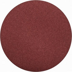 Merit Abrasives - 15" Diam, 50 Grit Aluminum Oxide Adhesive PSA Disc - Coarse Grade, Black, Cloth Backing, Flexible, Use with Stationary Disc Sanders - Exact Tool & Supply