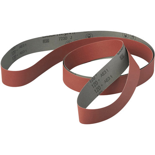 ‎3M Cubitron ll Cloth Belt 723D 100+ J-weight 2-1/2″ × 86″ - Exact Tool & Supply