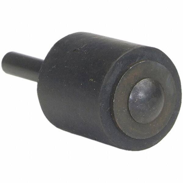 Merit Abrasives - 1" Wide x 3" Diam, Spiral Band Drum - 3/8" Shank Diam, 3,000 RPM - Exact Tool & Supply