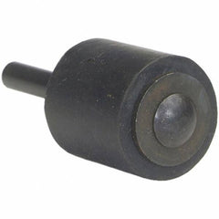 Merit Abrasives - 1" Wide x 3" Diam, Spiral Band Drum - 3/8" Shank Diam, 3,000 RPM - Exact Tool & Supply