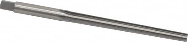 Made in USA - #3 Pin, 0.2294" Diam, 0.1813" Small End, 15/64" Diam Straight Shank, 2-5/16" Flute, Taper Pin Reamer - Exact Tool & Supply