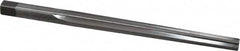 Made in USA - #7 Pin, 27/64" Diam, 0.3297" Small End, 13/32" Diam Straight Shank, 4-7/16" Flute, Taper Pin Reamer - Exact Tool & Supply