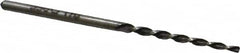 Made in USA - #7/0 Pin, 0.0666" Diam, 0.0497" Small End, 5/64" Diam Straight Shank, 13/16" Flute, Taper Pin Reamer - Exact Tool & Supply