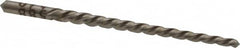 Made in USA - #4/0 Pin, 0.1142" Diam, 0.0869" Small End, 1/8" Diam Straight Shank, 1-5/16" Flute, Taper Pin Reamer - Exact Tool & Supply