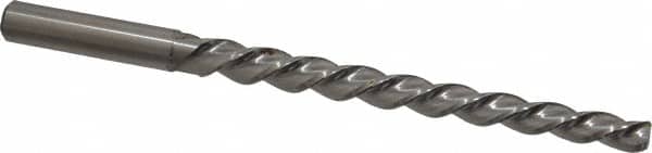 Made in USA - #6 Pin, 0.354" Diam, 0.2773" Small End, 23/64" Diam Straight Shank, 3-11/16" Flute, Taper Pin Reamer - Exact Tool & Supply