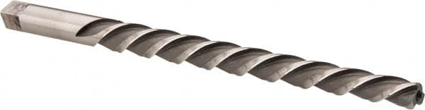 Made in USA - #7 Pin, 27/64" Diam, 0.3297" Small End, 13/32" Diam Straight Shank, 4-7/16" Flute, Taper Pin Reamer - Exact Tool & Supply