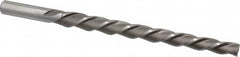 Made in USA - #8 Pin, 0.505" Diam, 0.3971" Small End, 7/16" Diam Straight Shank, 5-3/16" Flute, Taper Pin Reamer - Exact Tool & Supply
