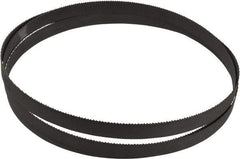 Starrett - 14 TPI, 5' 4-1/2" Long x 1/2" Wide x 0.02" Thick, Welded Band Saw Blade - Bi-Metal, Toothed Edge, Raker Tooth Set, Contour Cutting - Exact Tool & Supply