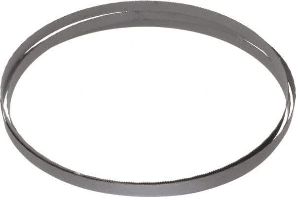 Starrett - 14 to 18 TPI, 7' 9" Long x 1/2" Wide x 0.025" Thick, Welded Band Saw Blade - Bi-Metal, Toothed Edge, Raker Tooth Set, Contour Cutting - Exact Tool & Supply