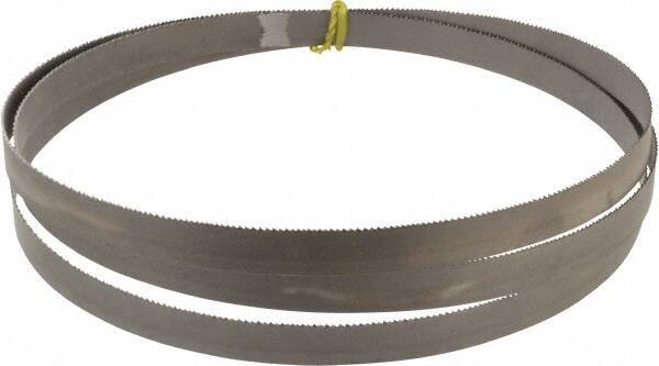 Starrett - 10 to 14 TPI, 8' 2-1/2" Long x 3/4" Wide x 0.035" Thick, Welded Band Saw Blade - Bi-Metal, Toothed Edge, Raker Tooth Set, Contour Cutting - Exact Tool & Supply