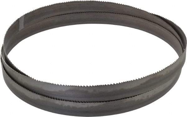 Starrett - 6 to 10 TPI, 9' 7-1/2" Long x 1" Wide x 0.035" Thick, Welded Band Saw Blade - Bi-Metal, Toothed Edge, Raker Tooth Set, Contour Cutting - Exact Tool & Supply