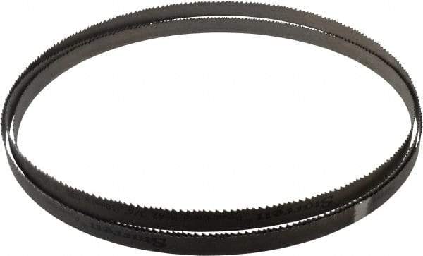 Starrett - 5 to 8 TPI, 11' Long x 3/4" Wide x 0.035" Thick, Welded Band Saw Blade - Bi-Metal, Toothed Edge, Raker Tooth Set, Contour Cutting - Exact Tool & Supply