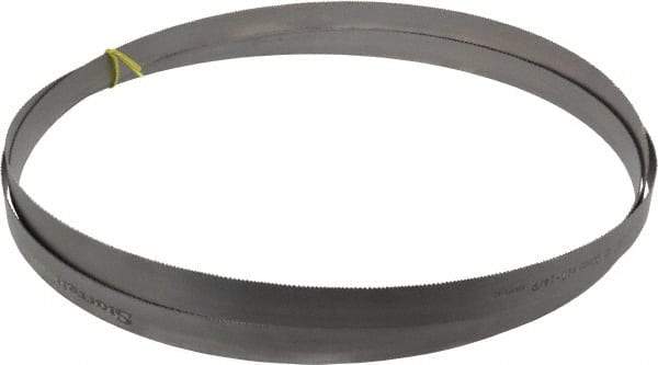 Starrett - 10 to 14 TPI, 13' 6" Long x 1" Wide x 0.035" Thick, Welded Band Saw Blade - Bi-Metal, Toothed Edge, Raker Tooth Set, Contour Cutting - Exact Tool & Supply