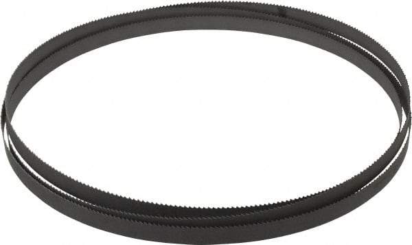 Starrett - 10 TPI, 7' 9" Long x 1/2" Wide x 0.02" Thick, Welded Band Saw Blade - Bi-Metal, Toothed Edge, Raker Tooth Set, Contour Cutting - Exact Tool & Supply