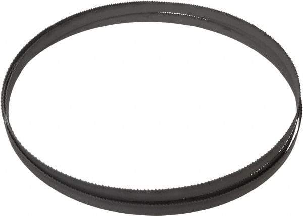 Starrett - 10 to 14 TPI, 7' 9" Long x 1/2" Wide x 0.035" Thick, Welded Band Saw Blade - Bi-Metal, Toothed Edge, Raker Tooth Set, Contour Cutting - Exact Tool & Supply