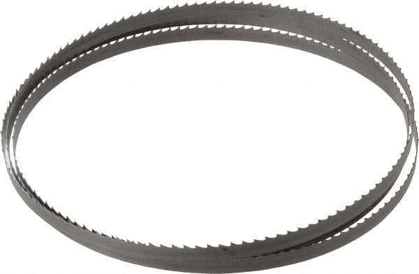 Starrett - 4 TPI, 7' 9-1/2" Long x 1/2" Wide x 0.025" Thick, Welded Band Saw Blade - Bi-Metal, Toothed Edge, Raker Tooth Set, Contour Cutting - Exact Tool & Supply