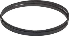 Starrett - 10 to 14 TPI, 7' 9-1/2" Long x 1/2" Wide x 0.035" Thick, Welded Band Saw Blade - Bi-Metal, Toothed Edge, Raker Tooth Set, Contour Cutting - Exact Tool & Supply