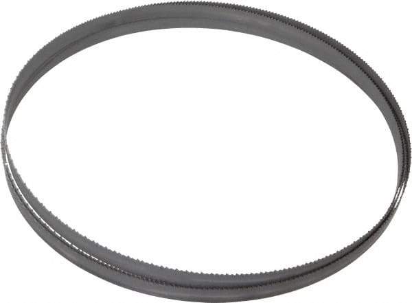 Starrett - 10 TPI, 7' 11" Long x 1/2" Wide x 0.035" Thick, Welded Band Saw Blade - Bi-Metal, Toothed Edge, Raker Tooth Set, Contour Cutting - Exact Tool & Supply