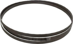 Starrett - 8 to 12 TPI, 7' 11-1/2" Long x 1/2" Wide x 0.025" Thick, Welded Band Saw Blade - Bi-Metal, Toothed Edge, Raker Tooth Set, Contour Cutting - Exact Tool & Supply