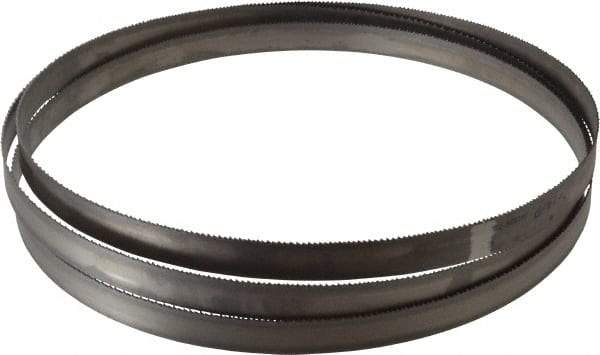 Starrett - 10 to 14 TPI, 8' 10" Long x 3/4" Wide x 0.035" Thick, Welded Band Saw Blade - Bi-Metal, Toothed Edge, Raker Tooth Set, Contour Cutting - Exact Tool & Supply