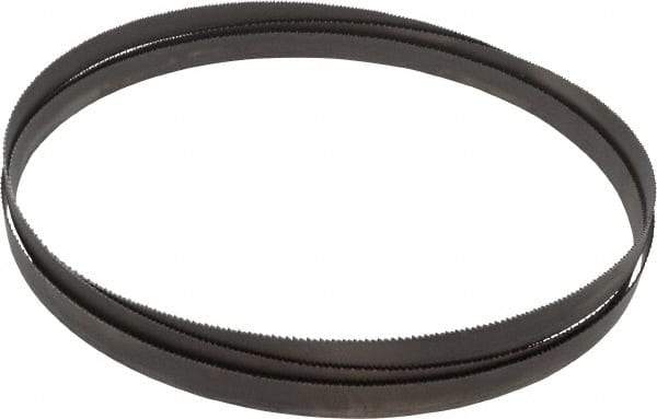 Starrett - 10 to 14 TPI, 9' 7-1/2" Long x 3/4" Wide x 0.035" Thick, Welded Band Saw Blade - Bi-Metal, Toothed Edge, Raker Tooth Set, Contour Cutting - Exact Tool & Supply