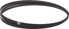 Starrett - 8 to 12 TPI, 9' 9" Long x 1/2" Wide x 0.025" Thick, Welded Band Saw Blade - Bi-Metal, Toothed Edge, Raker Tooth Set, Contour Cutting - Exact Tool & Supply