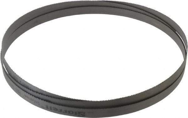 Starrett - 10 to 14 TPI, 9' 10" Long x 3/4" Wide x 0.035" Thick, Welded Band Saw Blade - Bi-Metal, Toothed Edge, Raker Tooth Set, Contour Cutting - Exact Tool & Supply