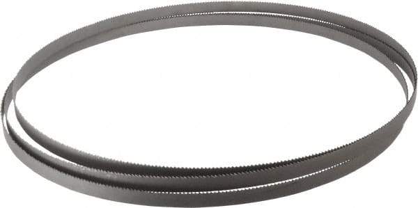 Starrett - 10 TPI, 10' 2" Long x 1/2" Wide x 0.035" Thick, Welded Band Saw Blade - Bi-Metal, Toothed Edge, Raker Tooth Set, Contour Cutting - Exact Tool & Supply
