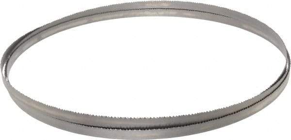 Starrett - 8 to 12 TPI, 10' 5" Long x 1/2" Wide x 0.035" Thick, Welded Band Saw Blade - Bi-Metal, Toothed Edge, Raker Tooth Set, Contour Cutting - Exact Tool & Supply