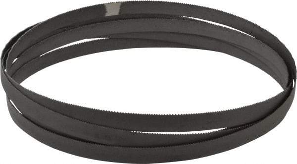 Starrett - 14 to 18 TPI, 10' 10" Long x 1/2" Wide x 0.025" Thick, Welded Band Saw Blade - Bi-Metal, Toothed Edge, Raker Tooth Set, Contour Cutting - Exact Tool & Supply