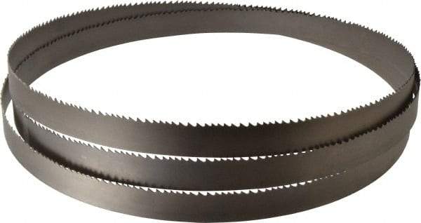 Starrett - 4 to 6 TPI, 10' 10" Long x 1" Wide x 0.035" Thick, Welded Band Saw Blade - Bi-Metal, Toothed Edge, Raker Tooth Set, Contour Cutting - Exact Tool & Supply