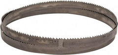 Starrett - 3 to 4 TPI, 10' 10-1/2" Long x 1" Wide x 0.035" Thick, Welded Band Saw Blade - Bi-Metal, Toothed Edge, Raker Tooth Set, Contour Cutting - Exact Tool & Supply