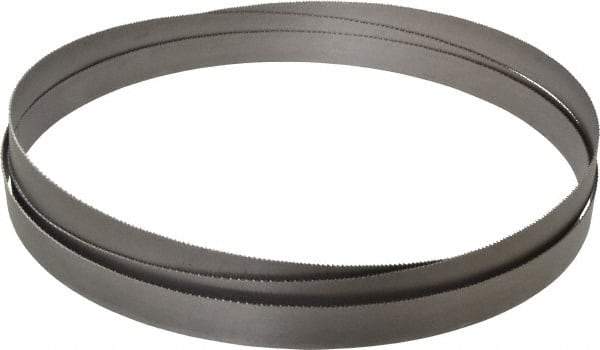 Starrett - 10 to 14 TPI, 11' 5" Long x 1" Wide x 0.035" Thick, Welded Band Saw Blade - Bi-Metal, Toothed Edge, Raker Tooth Set, Contour Cutting - Exact Tool & Supply