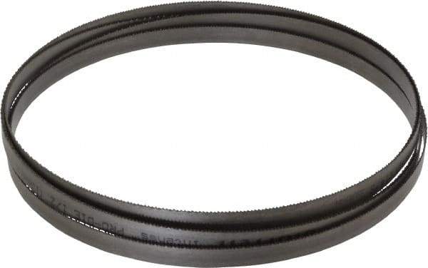 Starrett - 14 TPI, 12' Long x 1/2" Wide x 0.035" Thick, Welded Band Saw Blade - Bi-Metal, Toothed Edge, Raker Tooth Set, Contour Cutting - Exact Tool & Supply