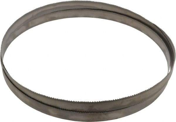 Starrett - 6 to 10 TPI, 12' 1" Long x 1" Wide x 0.035" Thick, Welded Band Saw Blade - Bi-Metal, Toothed Edge, Raker Tooth Set, Contour Cutting - Exact Tool & Supply