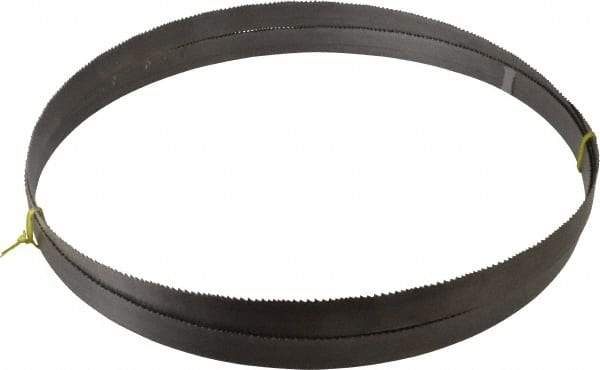 Starrett - 6 to 10 TPI, 12' 10" Long x 1" Wide x 0.035" Thick, Welded Band Saw Blade - Bi-Metal, Toothed Edge, Raker Tooth Set, Contour Cutting - Exact Tool & Supply