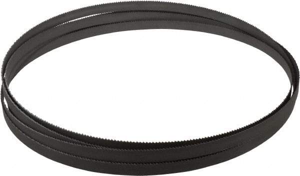 Starrett - 10 TPI, 14' 9" Long x 1/2" Wide x 0.035" Thick, Welded Band Saw Blade - Bi-Metal, Toothed Edge, Raker Tooth Set, Contour Cutting - Exact Tool & Supply