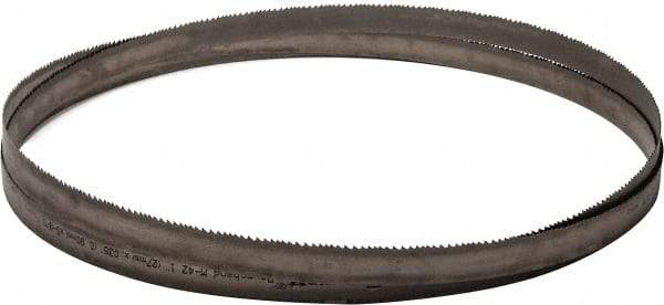 Starrett - 5 to 8 TPI, 15' Long x 1" Wide x 0.035" Thick, Welded Band Saw Blade - Bi-Metal, Toothed Edge, Raker Tooth Set, Contour Cutting - Exact Tool & Supply