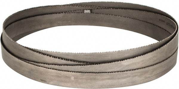 Starrett - 8 to 12 TPI, 15' 6" Long x 1" Wide x 0.035" Thick, Welded Band Saw Blade - Bi-Metal, Toothed Edge, Raker Tooth Set, Contour Cutting - Exact Tool & Supply