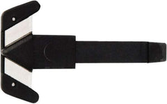 Klever Innovations - 1 Piece Steel Safety Blade - 57mm OAL, 1-1/4" Blade Length, 1.25" Blade Thickness - Exact Tool & Supply