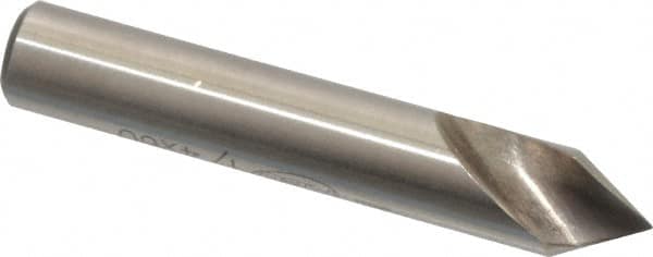 Keo - 1/4" Head Diam, 1/4" Shank Diam, 1 Flute 60° High Speed Steel Countersink - Exact Tool & Supply
