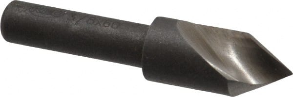 Keo - 3/8" Head Diam, 1/4" Shank Diam, 1 Flute 60° High Speed Steel Countersink - Exact Tool & Supply