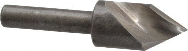 Keo - 1/2" Head Diam, 1/4" Shank Diam, 1 Flute 60° High Speed Steel Countersink - Exact Tool & Supply