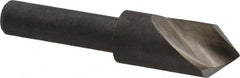 Keo - 3/8" Head Diam, 1/4" Shank Diam, 1 Flute 82° High Speed Steel Countersink - Exact Tool & Supply