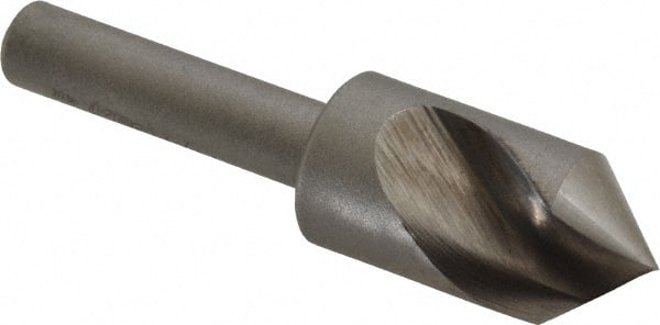 Keo - 1/2" Head Diam, 1/4" Shank Diam, 1 Flute 82° High Speed Steel Countersink - Exact Tool & Supply
