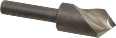 Keo - 1/2" Head Diam, 1/4" Shank Diam, 1 Flute 90° High Speed Steel Countersink - Exact Tool & Supply