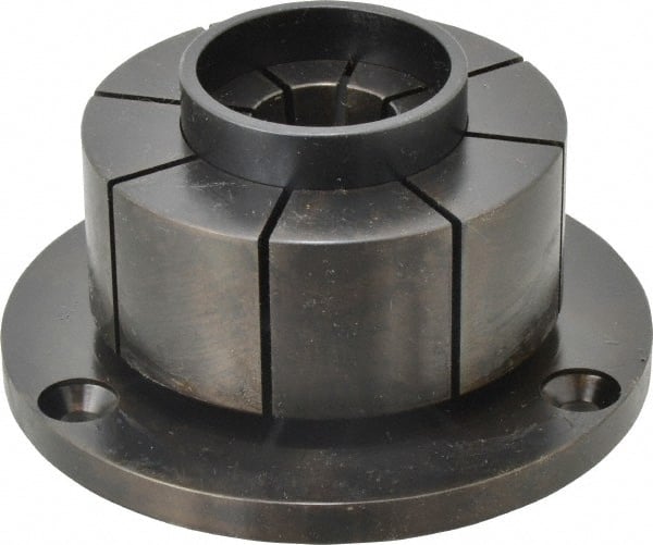 Mitee-Bite - 1.15 to 3.06" Expansion Diam, 10,000 Lb Holding Force, 1/4-20 Mounting Screw, 5/8-11 Center Screw, Mild Steel ID Expansion Clamps - Exact Tool & Supply